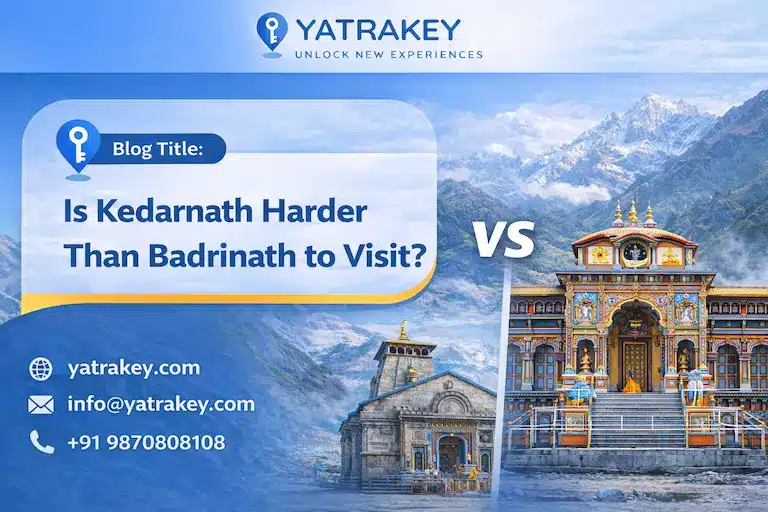 Is Kedarnath Harder Than Badrinath to Visit?