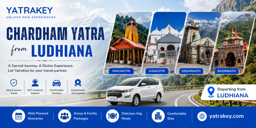 Chardham Yatra from Ludhiana