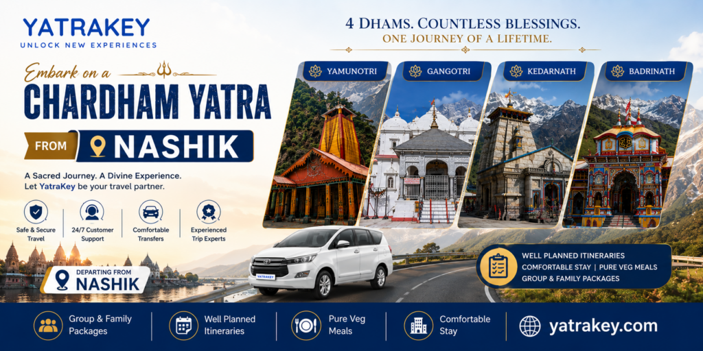 Chardham Yatra from Nashik