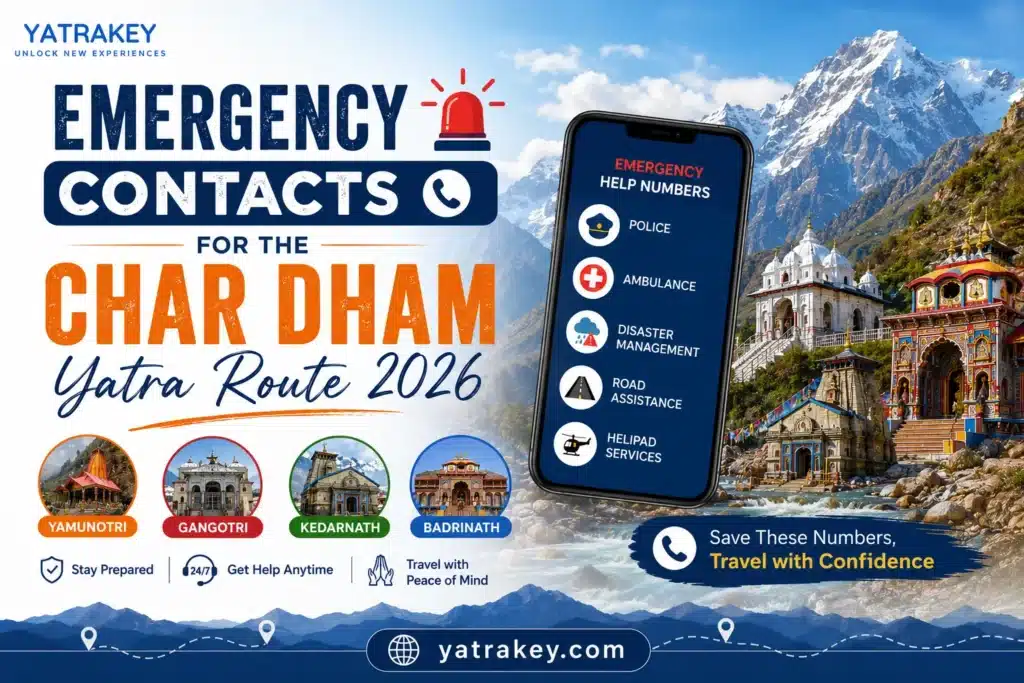 Emergency Contacts for the Char Dham Yatra Route 2026